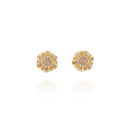 Radiant Creole Gold Earrings