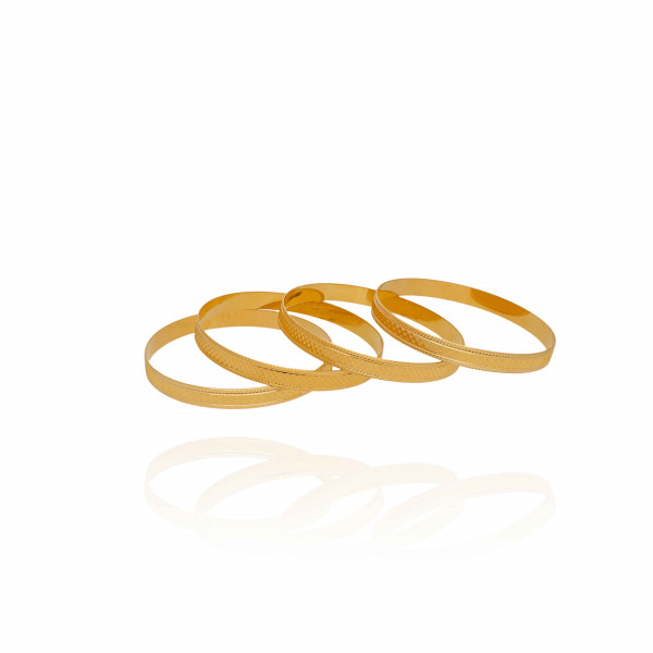 Whispering Gold Bangles