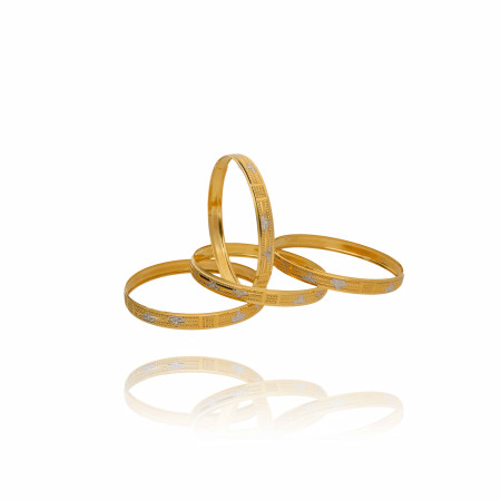 Timeless Grace Everyday Gold Bangles