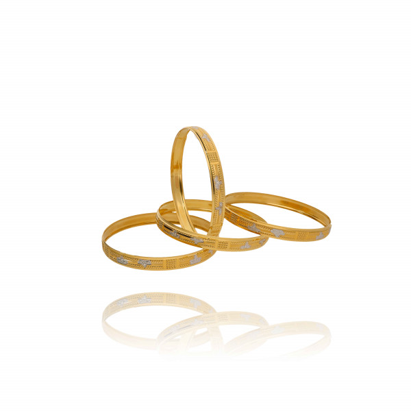 Timeless Grace Everyday Gold Bangles