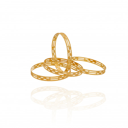 Golden Radiance Gold Bangle