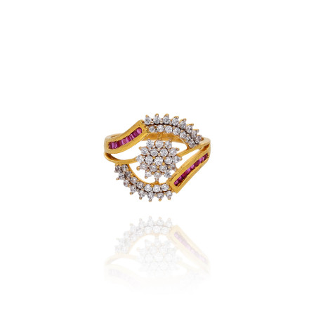 Sofia Gem Gold Ring