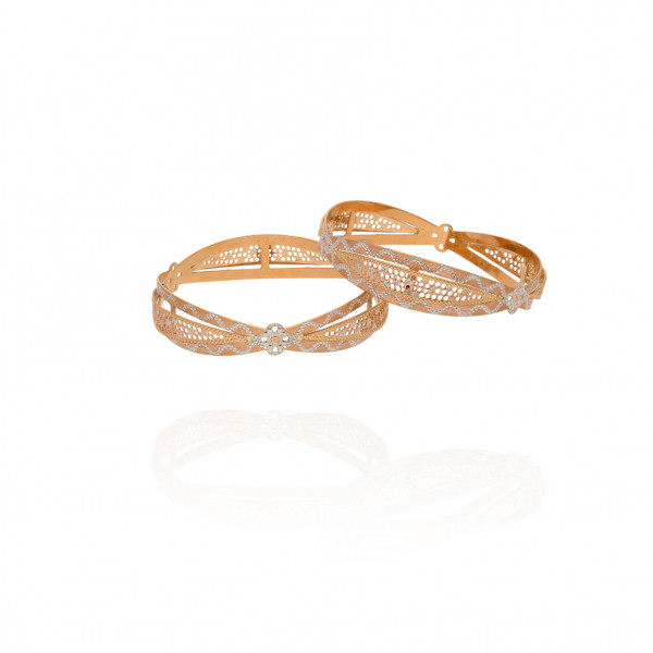 Twilight Glow Gold Bangles That Add a Touch of Magic