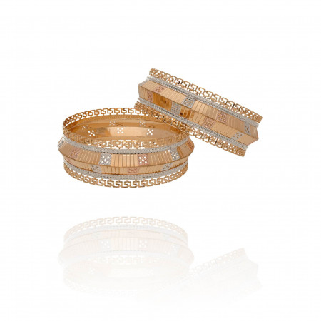 Radiant Elegance Gold Bangles That Elevate Your Grace