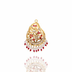 Crowned Majesty Gold Maang Tikka
