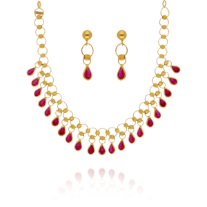 The Gemline Gold Necklace Set